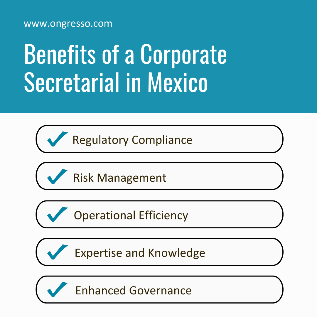 Benefits of a Corporate Secretarial in mexico